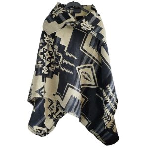 poncho de alpaca