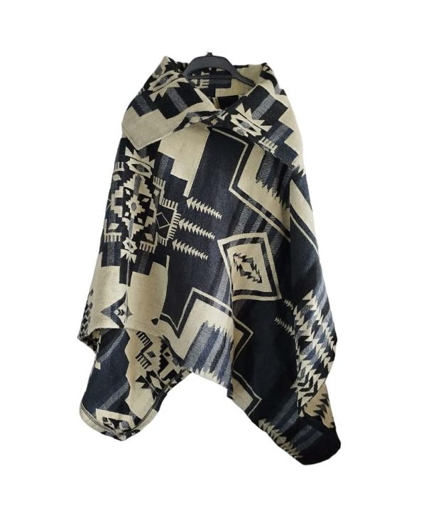 poncho de alpaca