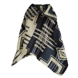 poncho de alpaca ecuatoriano