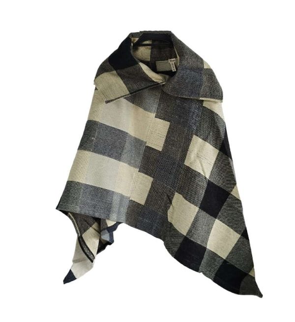 poncho de alpaca ecuatoriano