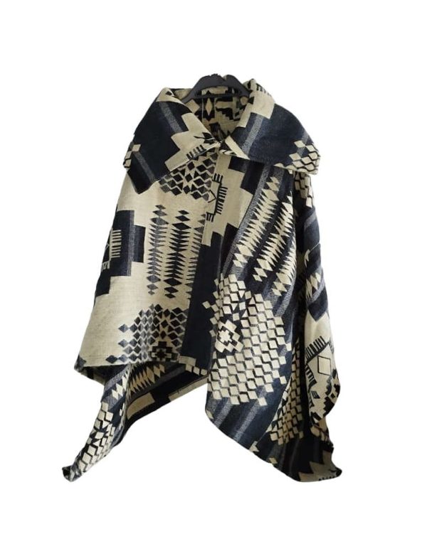 poncho de alpaca