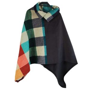 poncho con diseño unico