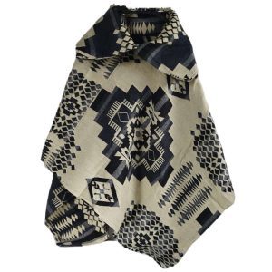 poncho de alpaca wara