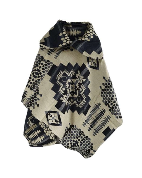 poncho de alpaca wara