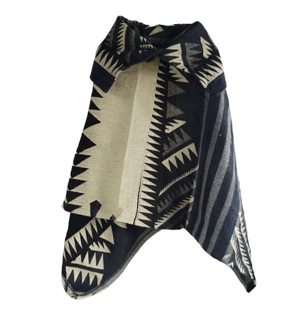 poncho de alpaca ecuatoriano