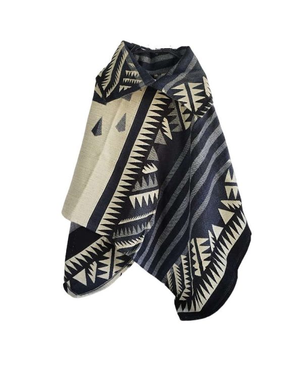 poncho de alpaca ecuatoriano