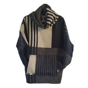 saco de alpaca hecho en ecuador